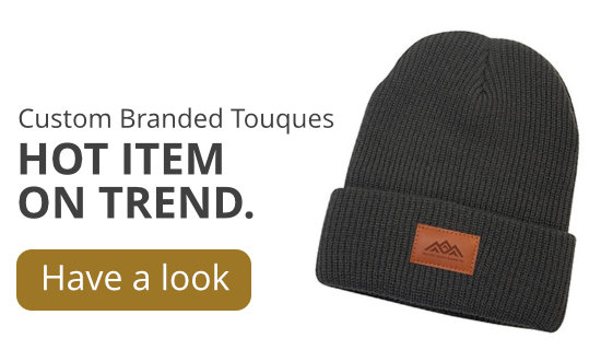 Branded Touque hot item on trend